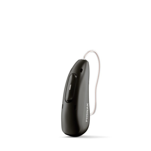 Phonak Audeo Infinio Ultra Hinter-dem-Ohr-Hörgerät in der Farbe Samtschwarz