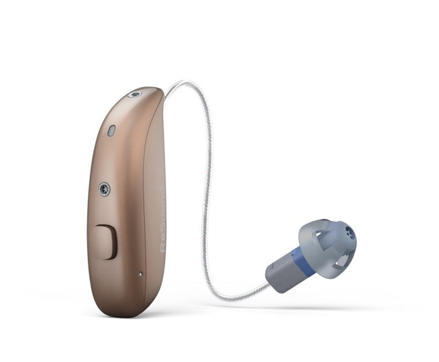 ReSound Savi Hinter-dem-Ohr-Hörgerät in der Farbe Bronze