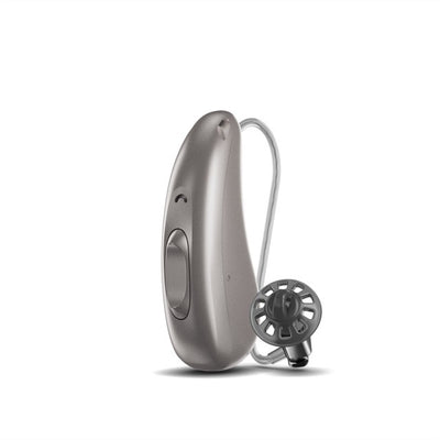 Audio Service R Li 8 Hinter-dem-Ohr-Hörgerät in der Farbe Dark Champagne