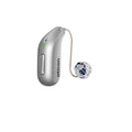 Oticon Intent Hinter-dem-Ohr-Hörgerät in der Farbe Platin