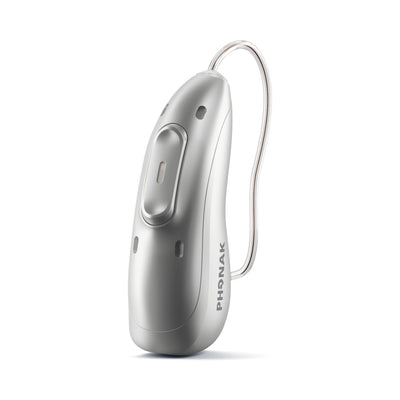 Phonak Audeo EON Sphere Hinter-dem-Ohr-Hörgerät in der Farbe Silbergrau