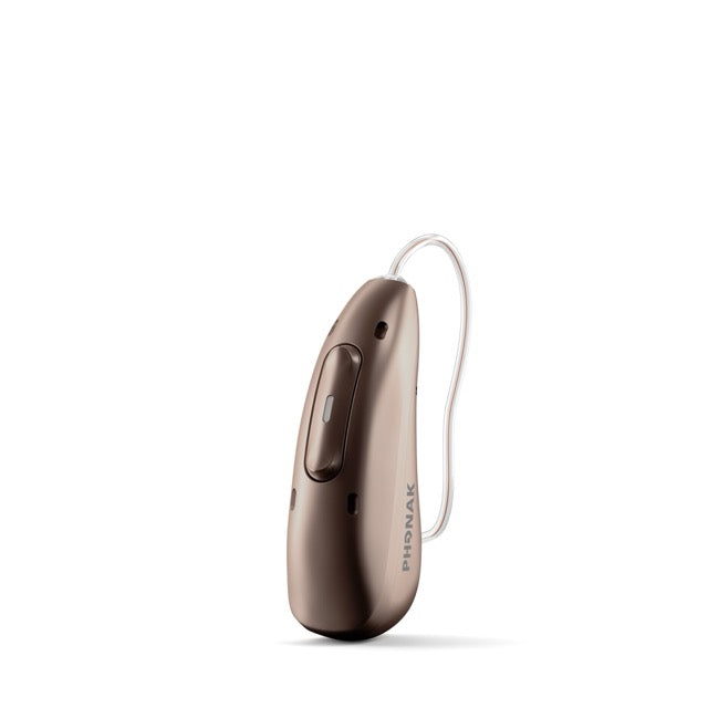 Phonak Audeo Infinio Ultra Hinter-dem-Ohr-Hörgerät in der Farbe Kastanie