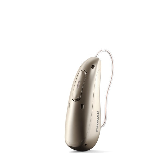 Phonak Audeo Inifinio Ultra Sphere Hinter-dem-Ohr-Hörgerät in der Farbe Champagner