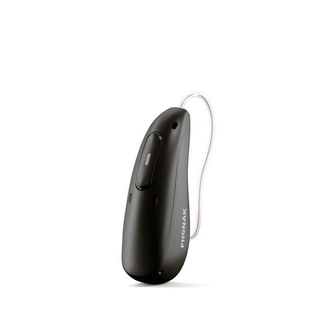 Phonak Audeo Inifinio Ultra Sphere Hinter-dem-Ohr-Hörgerät in der Farbe Samtschwarz