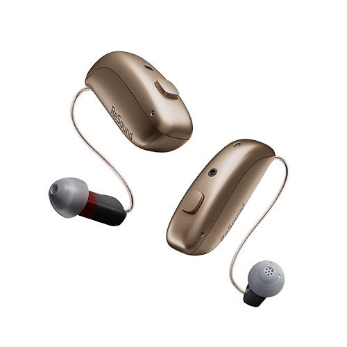 ReSound Vivia Hinter-dem-Ohr-Hörgeräte in der Farbe Gold