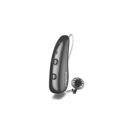 Signia Pure Charge&Go BCT IX Hinter-dem-Ohr-Hörgerät in der Farbe Graphite