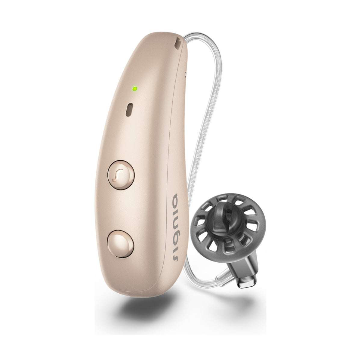 Signia Pure Charge&Go MaX Hinter-dem-Ohr-Hörgerät in der Farbe Beige