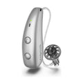 Signia Pure Charge&Go MaX Hinter-dem-Ohr-Hörgerät in der Farbe Silber