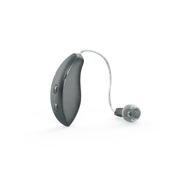Starkey G Series AI Hinter-dem-Ohr-Hörgerät in der Farbe Graphite Gray