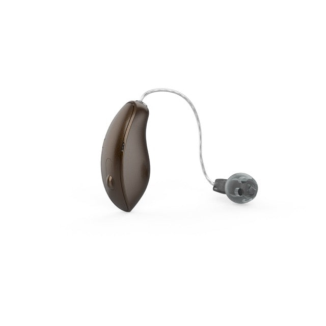 Starkey Omega AI Hinter-dem-Ohr-Hörgerät in der Farbe Chestnut