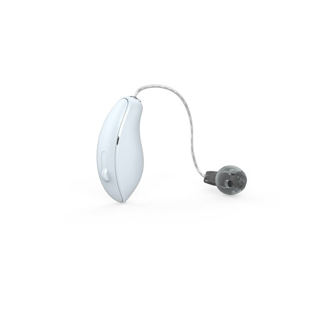 Starkey Omega AI Hinter-dem-Ohr-Hörgerät in der Farbe White